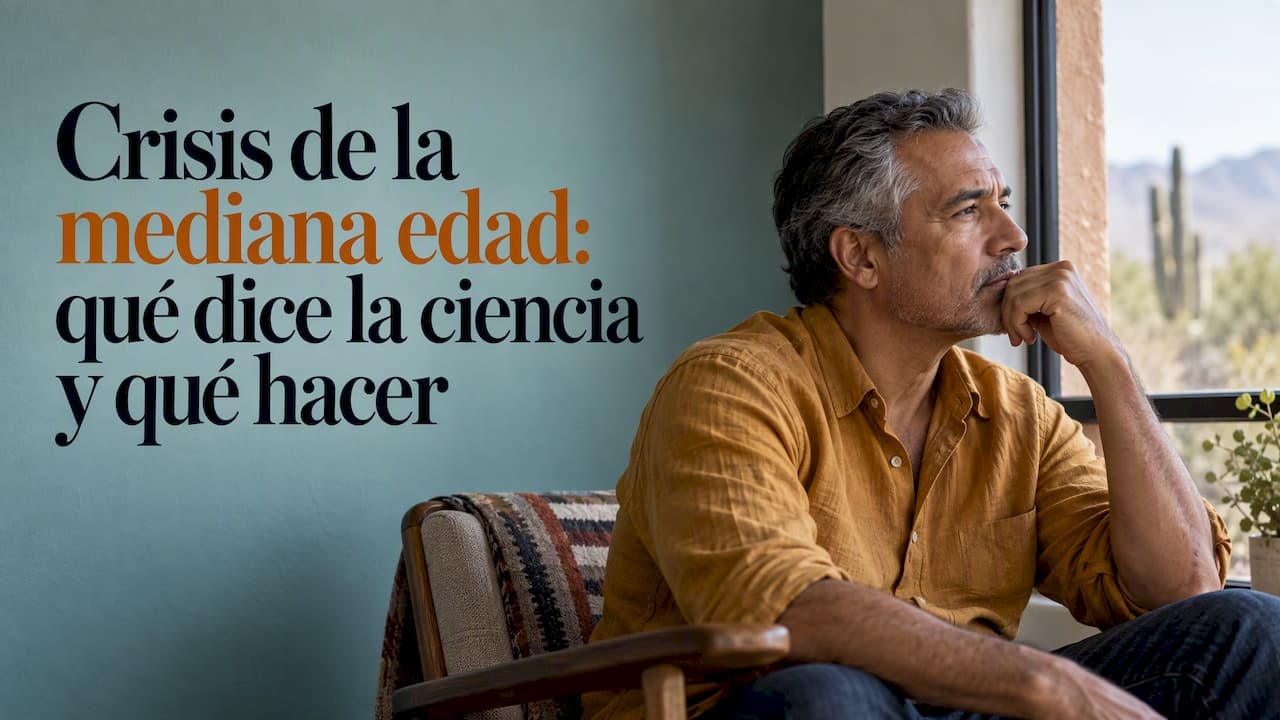 Crisis de la mediana edad: qué es, qué dice la ciencia y qué hacer