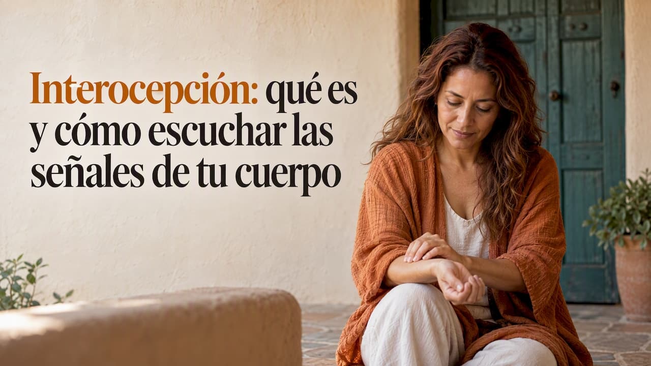 Interocepción: qué es y cómo escuchar las señales de tu cuerpo